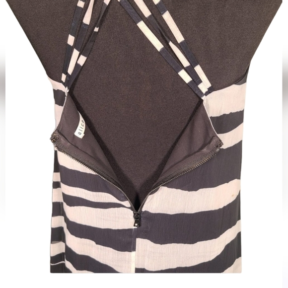 Alice & Olivia black white Maxi dress (SEE PICS) - Picture 6 of 12